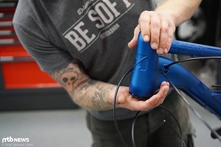 Die meisten Lagerschalen lassen sich leicht andrücken Die meisten Lagerschalen lassen sich leicht andrücken