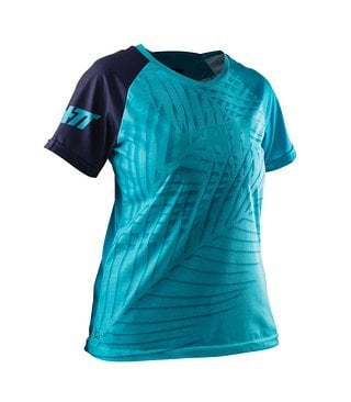 Das Leatt Jersey DBX 2.0 Women's Short ist für den sommerlichen Trail- und Enduroeinsatz gedacht.