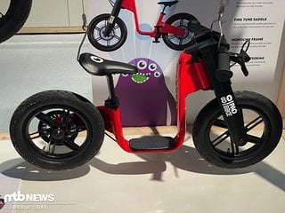 Das Paobike 80 kommt mit 12" Rädern