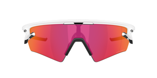 Das neue neue Oakley Sphaera Modell: Oakley Sphaera Slash Matte White mit Prizm Field.