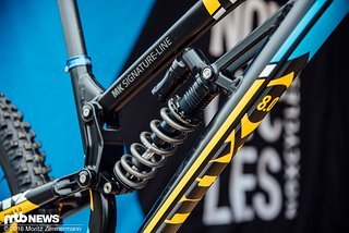 Am Heck kommt der Fast Suspension Holy Grail zum Einsatz Am Heck kommt der Fast Suspension Holy Grail zum Einsatz