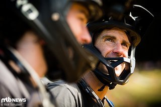 Cam McCaul ließ es sich nicht nehmen im Training auch einige Runs zu absolvieren