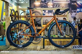 Ein Traum bei Tune: dieses Victoire Zeitfahrrad war bestechend schön