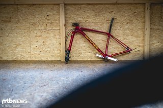 So langsam sehen die Rahmen nach Fahrrädern aus