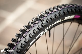 Dieser Schwalbe-Reifen schwirrt mittlerweile an mehreren Profi-Bikes herum