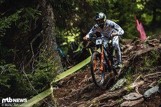 Andi Kolb war das ganze Wochenende gewohnt unauffällig unterwegs