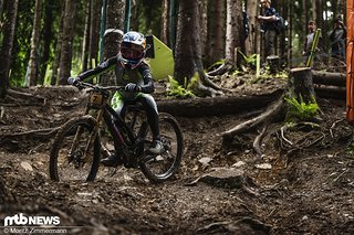 Die Bodenverhältnisse im unteren Wald waren absolut abenteuerlich