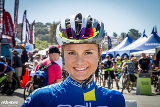 Jenny Rissveds ist die aktuell dominierende Fahrerin in der U23 Kategorie und eine große Hoffnung für den schwedischen Mountainbike-Sport Jenny Rissveds ist die aktuell dominierende Fahrerin in der U23 Kategorie und eine große Hoffnung für den schwedischen Mountainbike-Sport