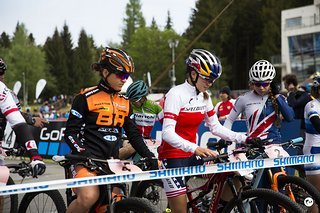 Alle Blicke auf die U23-Damen. Start zum ersten Weltcup in diesem Jahr!