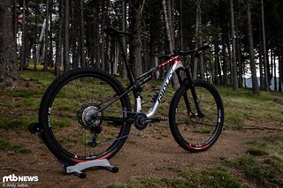 Der Antrieb stammt aus dem Hause Shimano