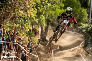 Ein platter Reifen im Finallauf bei der Downhill-WM 2017 hat Fischi dazu gebracht, sein eigenes System zu entwickeln