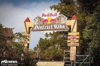 Der Start zum District Ride 2014 im Castle District