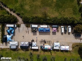 Bei der Bike Connection in Massa Marittima gab es in diesem Jahr eine große Anzahl an (Light-)E-Mountainbikes zu bewundern.