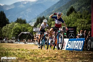 Das spannende Sprint-Finish aus Val di Sole