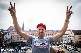 Aaron Chase ist zufrieden mit der Strecke und freut sich auf die beiden anstehenden Wettkämpfe