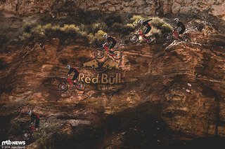 Kyle Norbraten bei der Red Bull Rampage