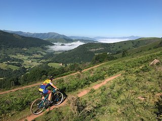Hoch oben in den Bergen