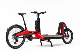 Dieses Lastenrad ist eine Kooperation von Douze Cycles und Toyota France