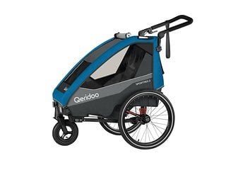 Mit dem Sportrex 2 Limited Edition gibts einen hochwertigen Fahrradanhänger, der auch zuim Buggy umgewandelt werden kann – Kostenpunkt 399 €.