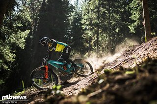 Jonty Williamson von Yeti fährt insgesamt eine sehr starke Premieren-Saison im World Cup