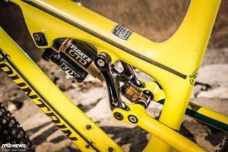 Die flexible Ride-9 Anlenkung soll Anpassungen an Streckenbedingungen und Fahrervorlieben ermöglichen Die flexible Ride-9 Anlenkung soll Anpassungen an Streckenbedingungen und Fahrervorlieben ermöglichen