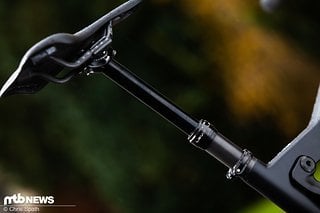 Eine Variostütze an einem XC-Bike ist soweit nichts Ungewöhnliches