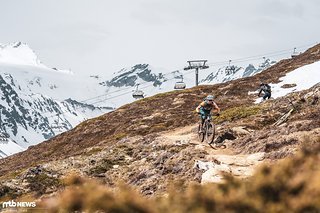 Erst im unteren Teil wird die Ollweite Line (eröffnet im letzten Jahr) wieder fahrbar