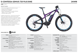 Komplettbike: Scott E-Contessa Genius 720 Plus