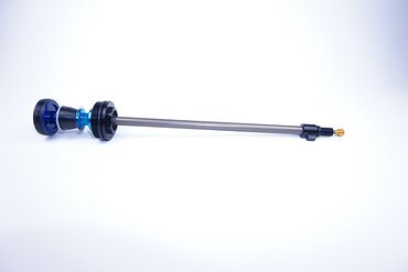 Jeder Spacer verändert den Federweg um 10 mm Jeder Spacer verändert den Federweg um 10 mm