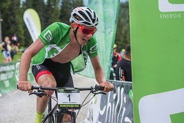 Daniel Geismayr kam Longo beim abschließenden Bergzeitfahre noch sehr nahe, doch nicht nah genug - Gesamtrang zwei für den Österreicher Daniel Geismayr kam Longo beim abschließenden Bergzeitfahre noch sehr nahe, doch nicht nah genug - Gesamtrang zwei für den Österreicher