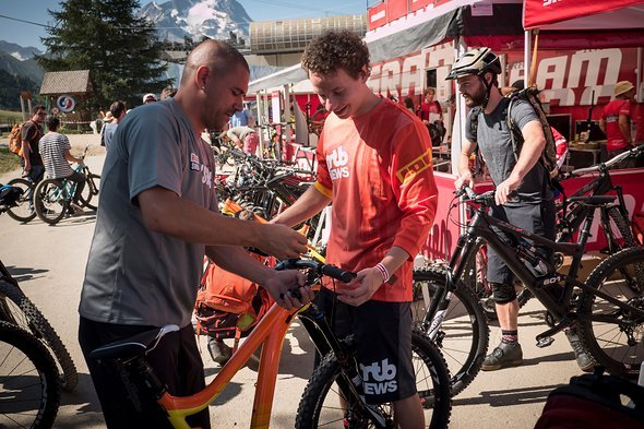 Das individuelle Setup des Test-Bikes ist Pflicht, um zu guten Ergebnissen zu kommen Das individuelle Setup des Test-Bikes ist Pflicht, um zu guten Ergebnissen zu kommen