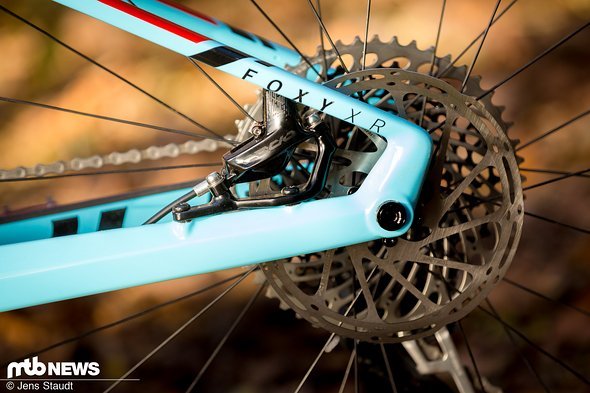 Die SRAM Code RSC ist auch an Enduro-Bikes eine gern gesehene Wahl Die SRAM Code RSC ist auch an Enduro-Bikes eine gern gesehene Wahl