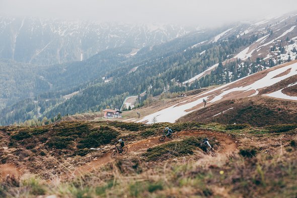 Mittlerweile durchziehen lange Flow-Trails die Söldener Berge