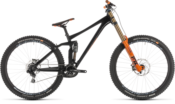Das Cube Two 15 ist sowohl in einer schwarzen Version mit Fox Factory-Fahrwerk und SRAM GX-Schaltung … Das Cube Two 15 ist sowohl in einer schwarzen Version mit Fox Factory-Fahrwerk und SRAM GX-Schaltung …