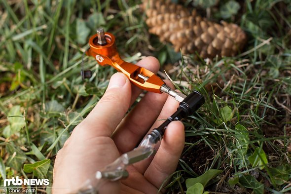 Den 3 mm Innensechskant-Bit sollte man auf jeden Fall dabei haben Den 3 mm Innensechskant-Bit sollte man auf jeden Fall dabei haben