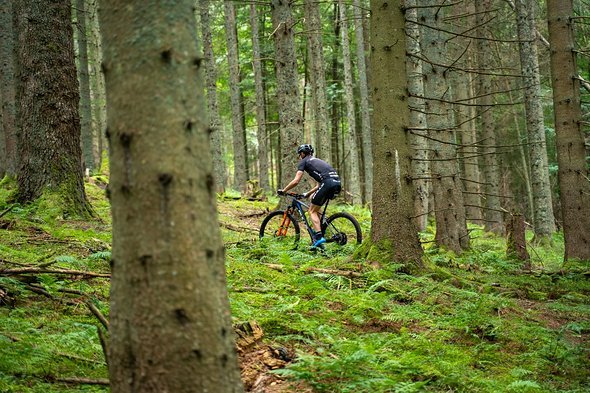 Die Bergauf-Performance des Bikes ist bei 18.500 Höhenmetern in 7 Tagen definitiv genauso wichtig wie die Performance bergab Die Bergauf-Performance des Bikes ist bei 18.500 Höhenmetern in 7 Tagen definitiv genauso wichtig wie die Performance bergab