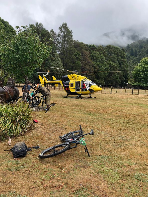Nicht alle Teilnehmer des NZ Enduro blieben unverletzt