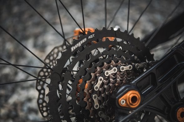 Kommt so leider nicht am Serienbike Kommt so leider nicht am Serienbike