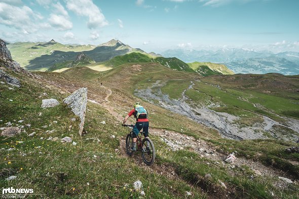 Die Ausblicke über das Prättigau sind phänomenal Die Ausblicke über das Prättigau sind phänomenal