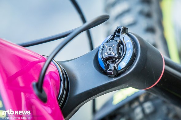An der Pike bieten sich die Einstellbarkeit der LowSpeed-Druckstufe und ein Pedalmode sowie Zugstufe An der Pike bieten sich die Einstellbarkeit der LowSpeed-Druckstufe und ein Pedalmode sowie Zugstufe