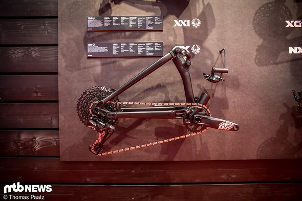 Top Preis-Leistungsverhältnis: Die SRAM GX Eagle ist die günstigste Eagle-Gruppe für einen XD-Antrieb Top Preis-Leistungsverhältnis: Die SRAM GX Eagle ist die günstigste Eagle-Gruppe für einen XD-Antrieb