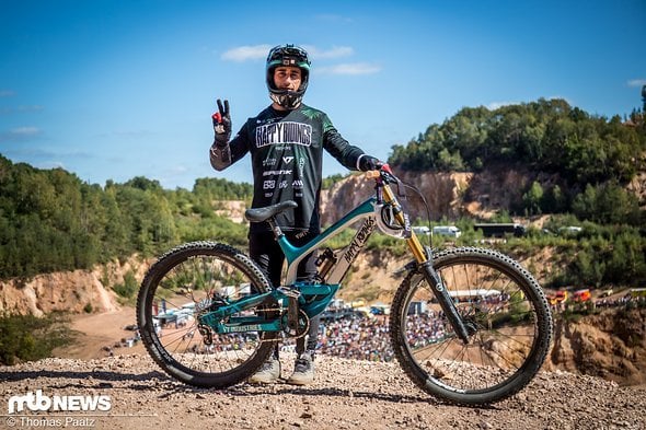 Bienvenido Alba sorgte mit einem 360 Indian Air Seat Grab auf dem Tues für den zweiten Platz im Bike Bike-Trick-Ranking Bienvenido Alba sorgte mit einem 360 Indian Air Seat Grab auf dem Tues für den zweiten Platz im Bike Bike-Trick-Ranking