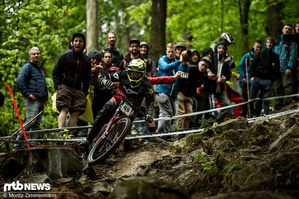 Erik Irmisch hat vor allem im European Downhill Cup überzeugt. Mehrere Top 10-Ergebnisse konnte der Racing Dudes-Teamfahrer dort einfahren. Erik Irmisch hat vor allem im European Downhill Cup überzeugt. Mehrere Top 10-Ergebnisse konnte der Racing Dudes-Teamfahrer dort einfahren.