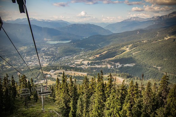 Die Aussicht aus dem Lift Die Aussicht aus dem Lift