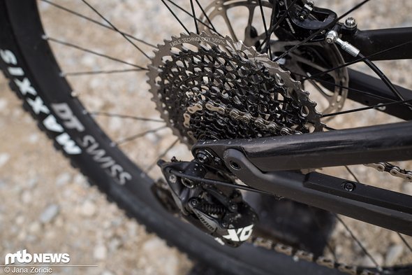An fast allen Modellen kommt die SRAM Eagle 1x12 Schaltung zum Einsatz An fast allen Modellen kommt die SRAM Eagle 1x12 Schaltung zum Einsatz