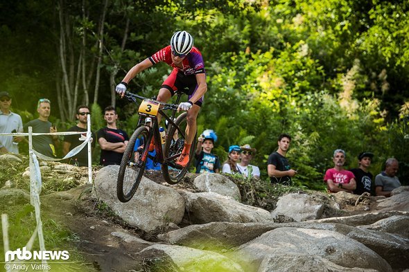 Joshua Dubau könnte sich beim Rennen in Mont-Sainte-Anne entscheidend in der Gesamtwertung des Weltcups absetzen Joshua Dubau könnte sich beim Rennen in Mont-Sainte-Anne entscheidend in der Gesamtwertung des Weltcups absetzen