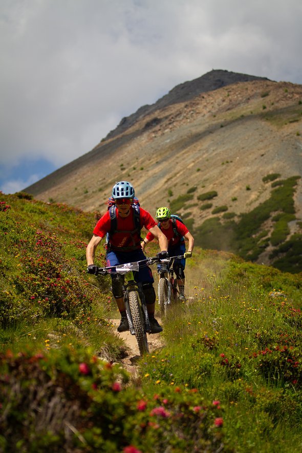 Durch die schiere Vielfalt an Trails kommt es nur selten zu Bike-Staus Durch die schiere Vielfalt an Trails kommt es nur selten zu Bike-Staus