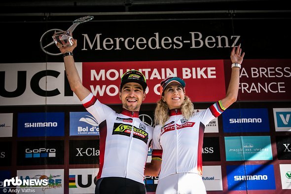 Nino Schurter bekommt mit der jungen Amerikanerin Kate Courtney wohl eine sehr schnelle neue Teamkollegin Nino Schurter bekommt mit der jungen Amerikanerin Kate Courtney wohl eine sehr schnelle neue Teamkollegin