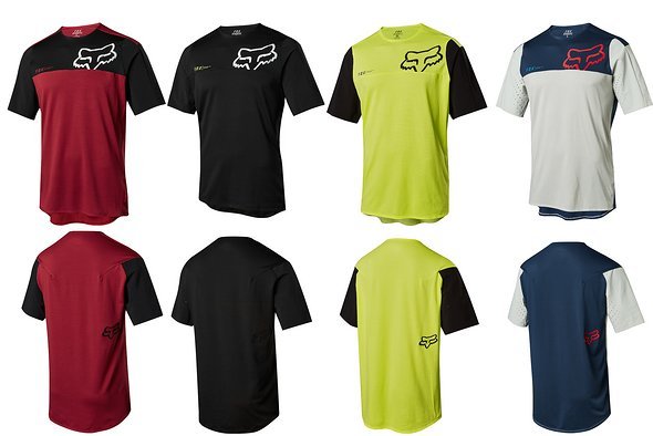 Als kurzärmlige Ausführung gibt es das Fox Attack Pro-Trikot in vier Farben zu einem Preis von 65,00 €. Als kurzärmlige Ausführung gibt es das Fox Attack Pro-Trikot in vier Farben zu einem Preis von 65,00 €.