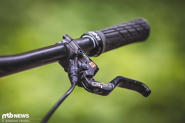 Die Magura MT8 ist etwas schwach auf der Brust Die Magura MT8 ist etwas schwach auf der Brust
